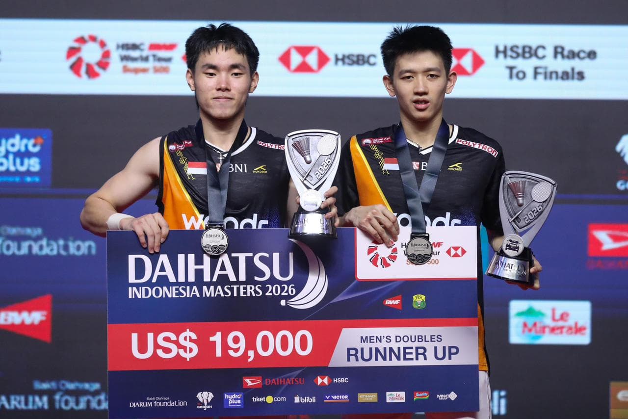 [Advertorial] Debut Apik Raymond/Joaquin di Indonesia Masters 2026.