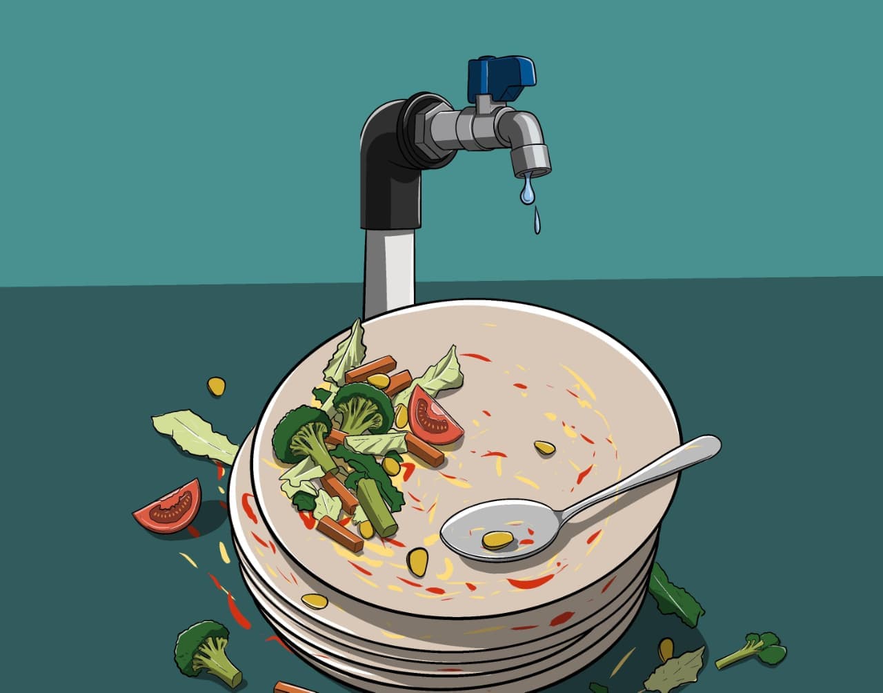 Kisah Sampah Sayur yang Ikut Memanaskan Bumi Kisah Sampah Sayur yang Ikut Memanaskan Bumi